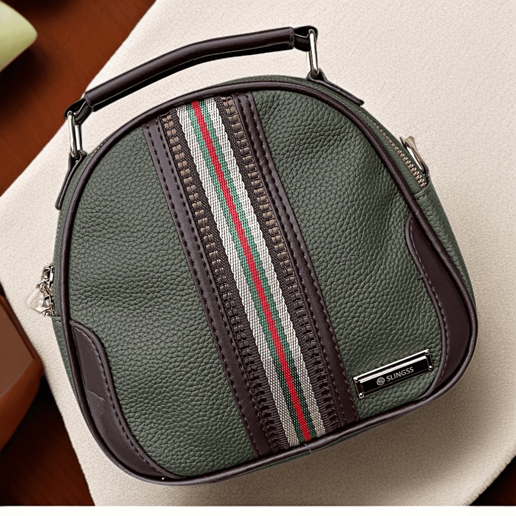 Slingss Dual Color Compact Size Sling Bag For Ladies